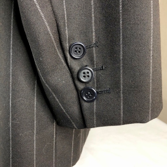 Awesome Brioni brown striped suit jacket - Picture 5 of 16